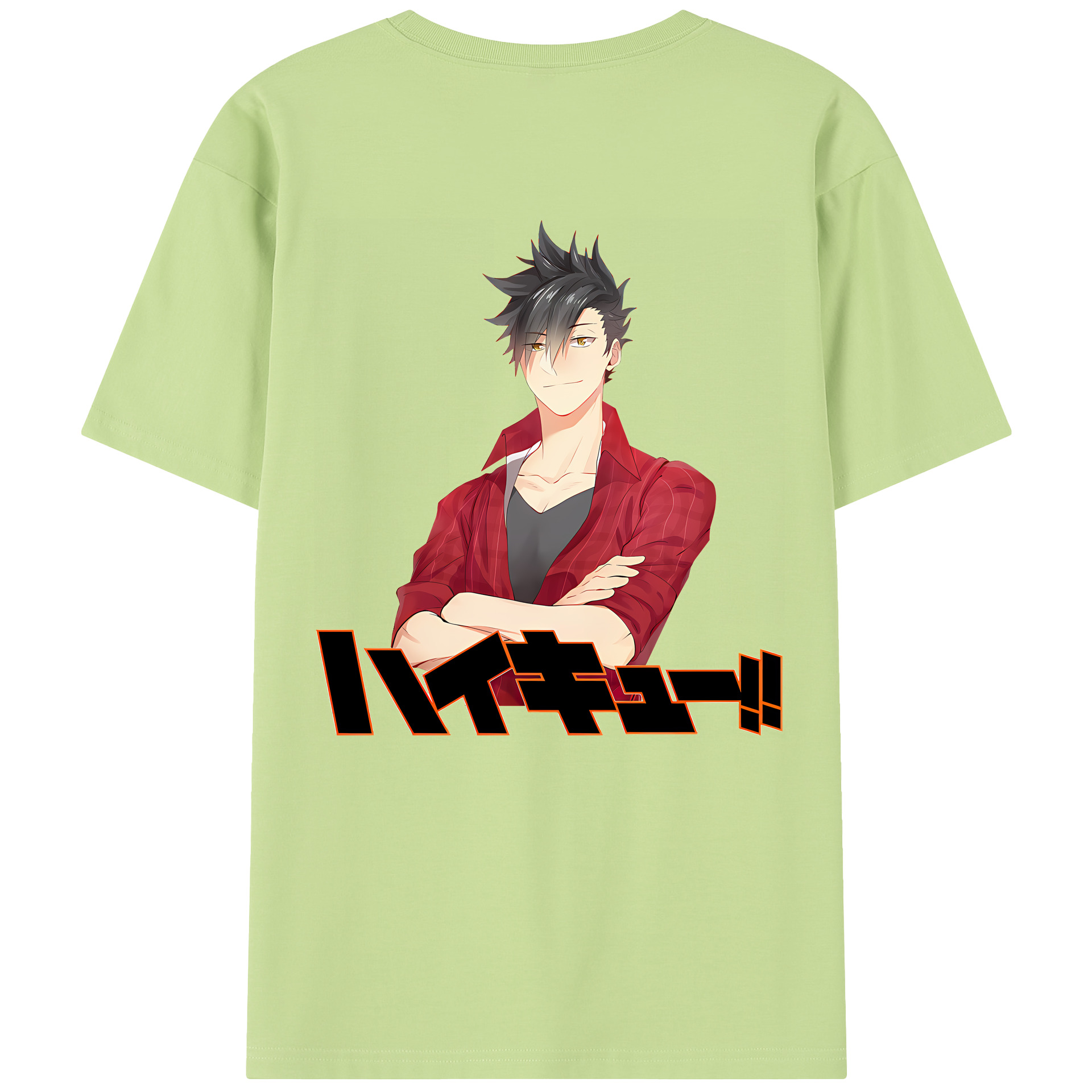 （画像用） ハイキュー!! Haikyu!! 綿100％半袖Tシャツ（背面プリント）